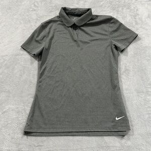 Nike Gray Short Sleeve Polo Tee